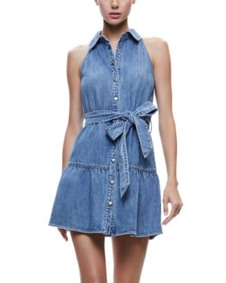 Miranda Denim Mini Dress | Bloomingdale's (US)