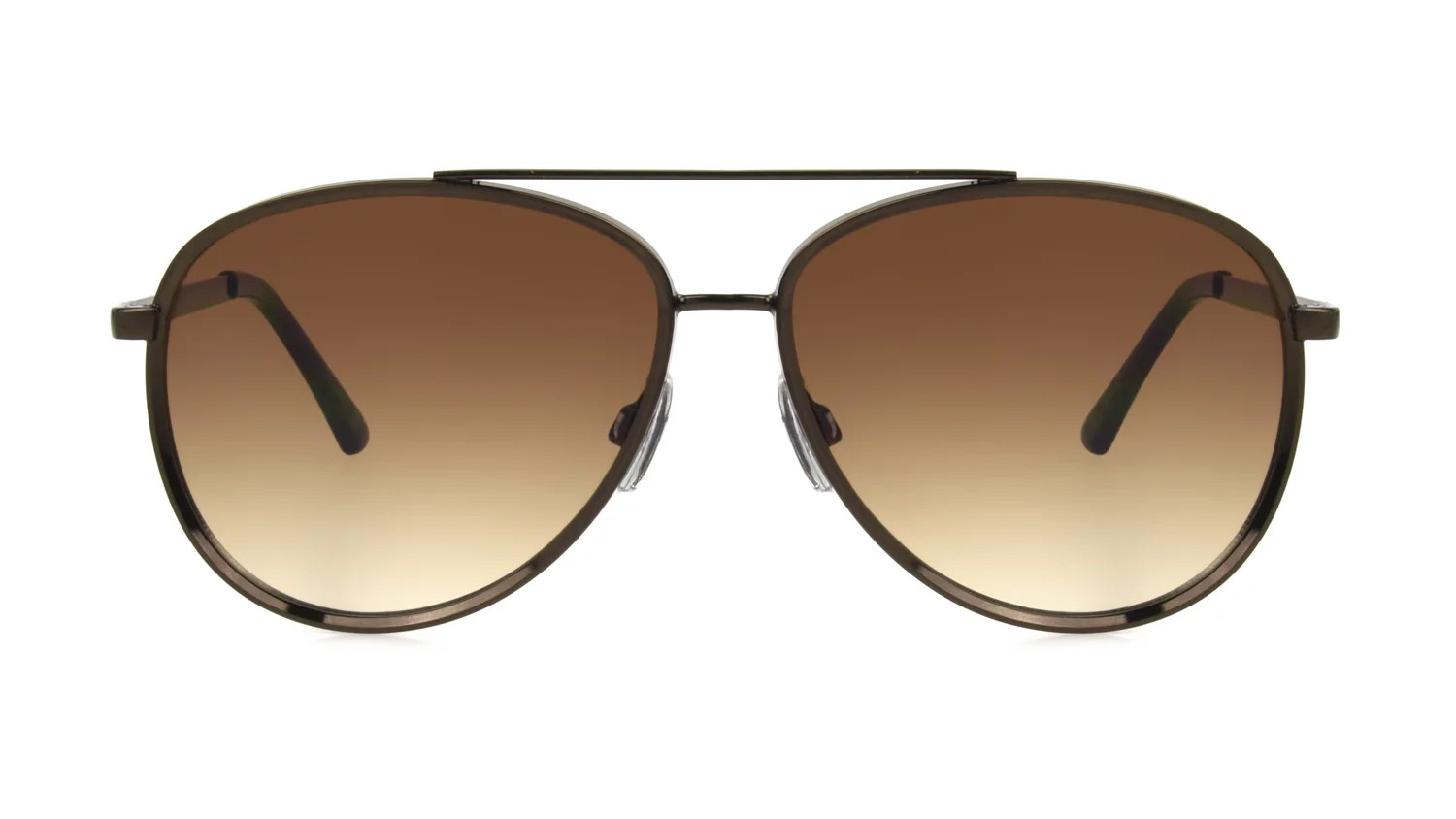 Foster Grant Premium Women's Aviator Fashion Sunglasses Bronze - Walmart.com | Walmart (US)