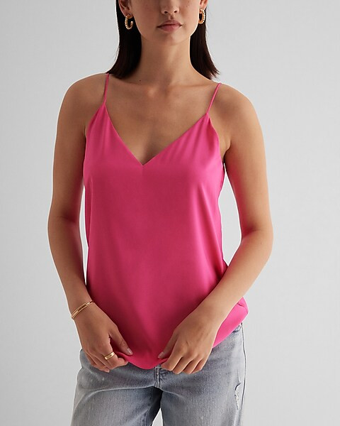 V-neck Downtown Cami | Express