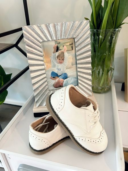 Baby, toddler, kids white dress shoes for boys! 

#LTKbaby #LTKfindsunder50 #LTKkids