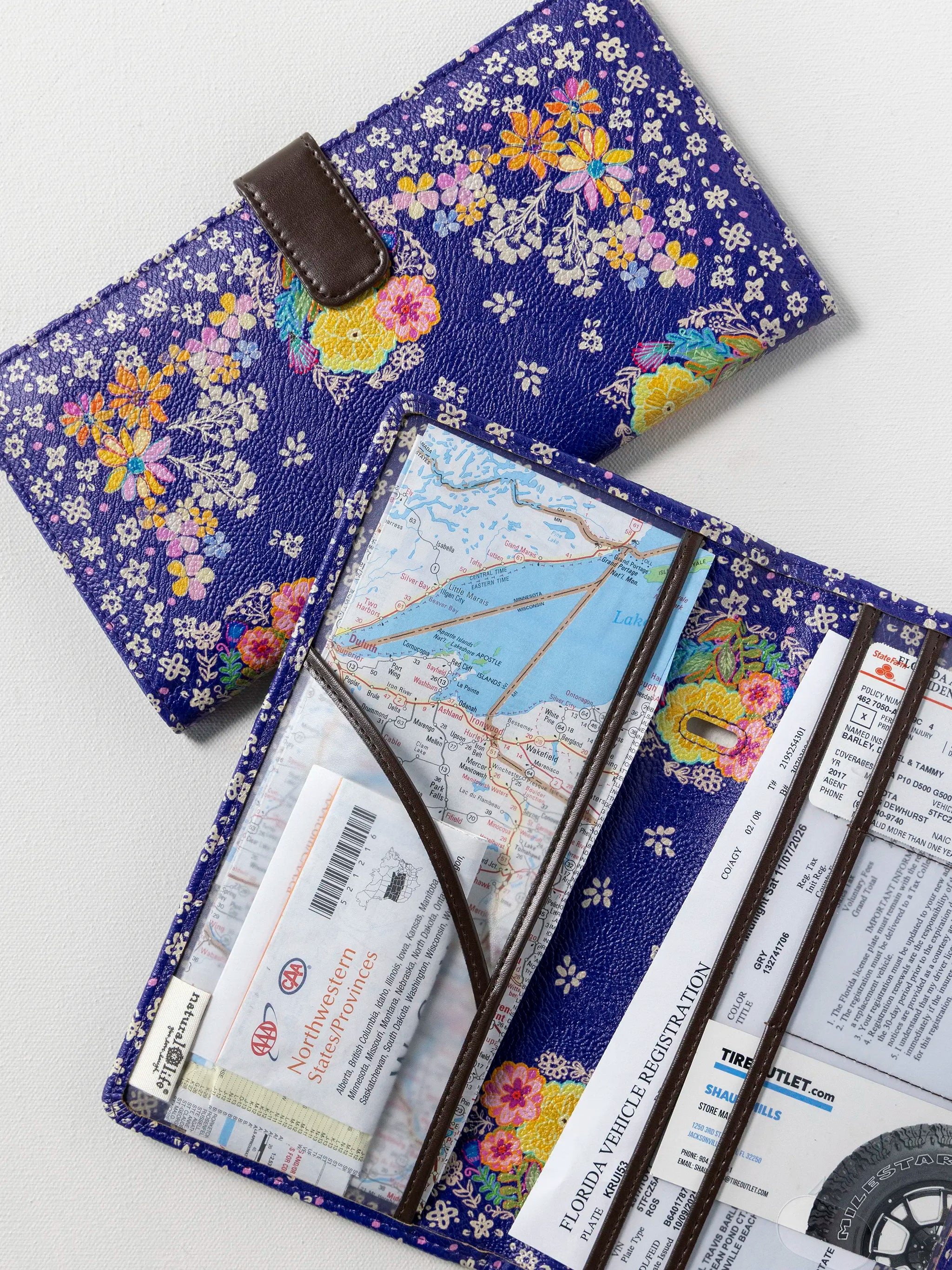 Car Document Holder | Natural Life