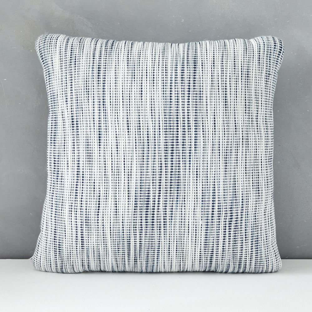 Striated Indoor/Outdoor Pillow | West Elm (US)