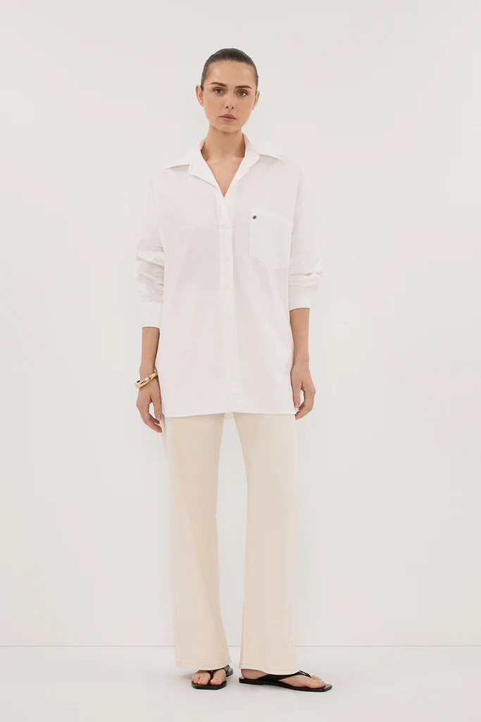 REAGAN 2.0 CREAM SLOUCHY JEAN | DISSH