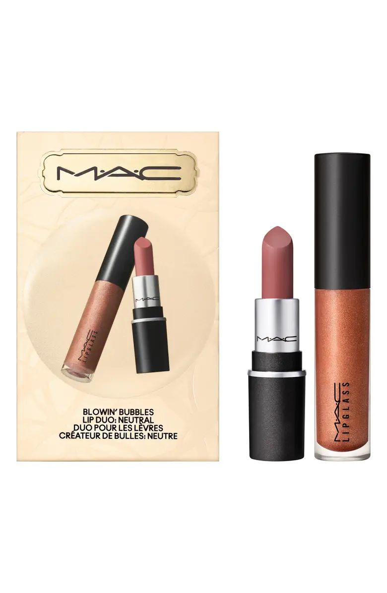 MAC Cosmetics Blowin' Bubbles Lipstick Set USD $29 Value | Nordstrom | Nordstrom