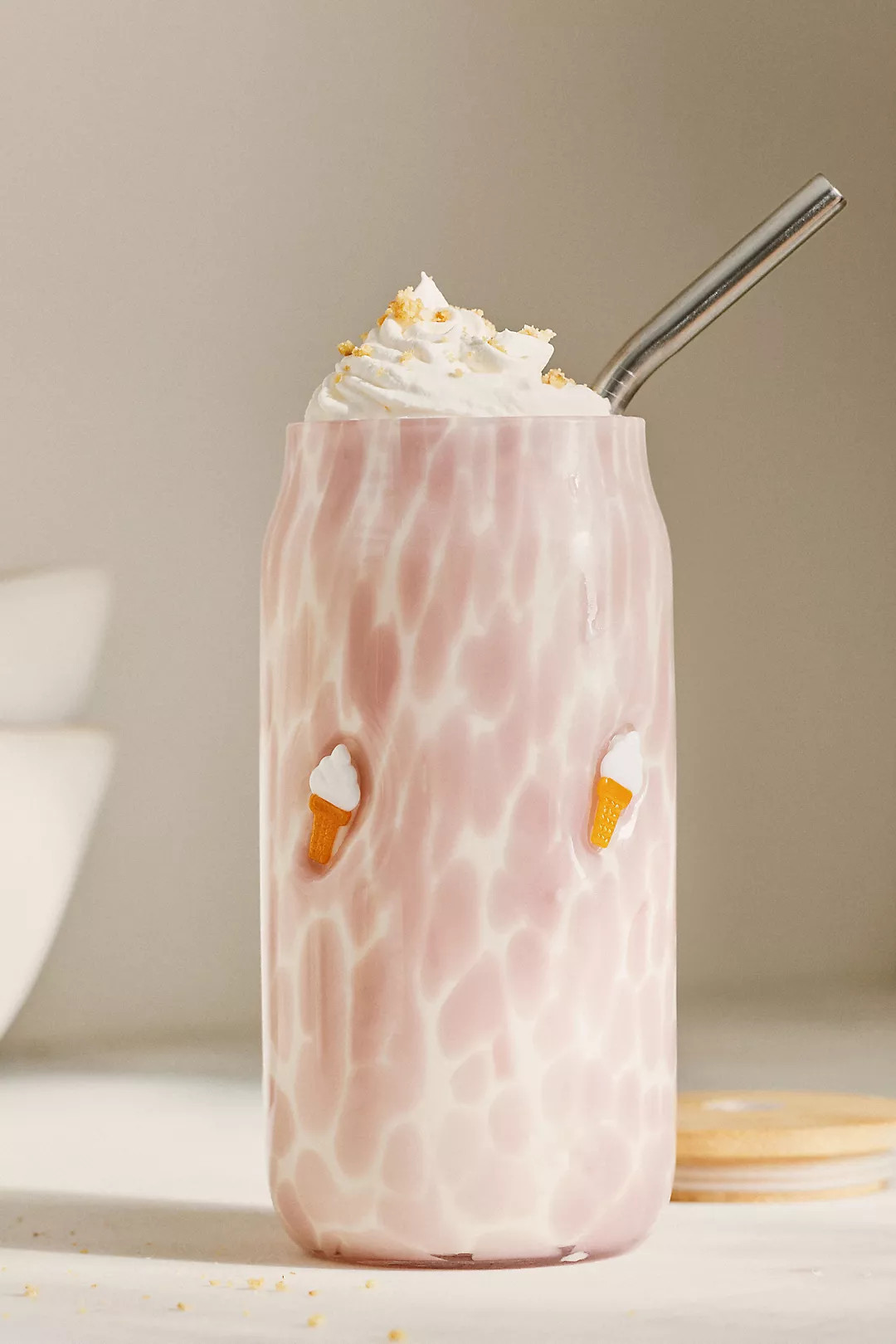Confetti Icon Juice Glass Tumbler with Lid | Anthropologie (US)