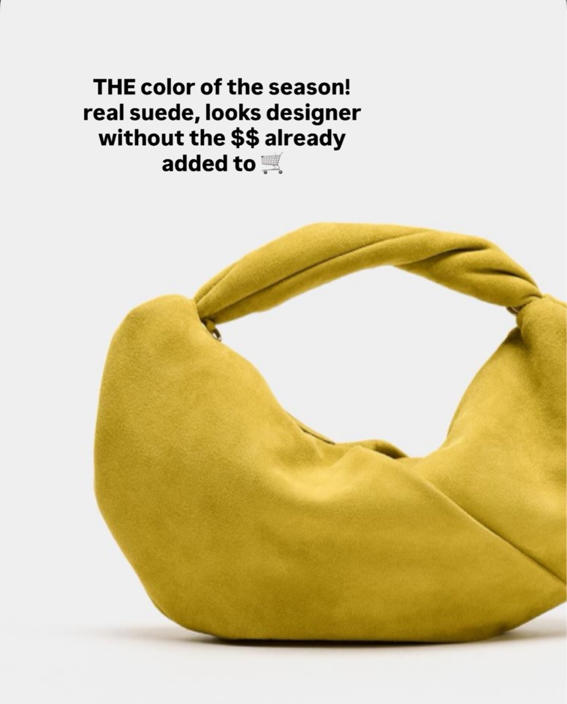 Zara fall chartreuse trending bag!

#LTKgrwm #LTKootd #LTKdayinmylife