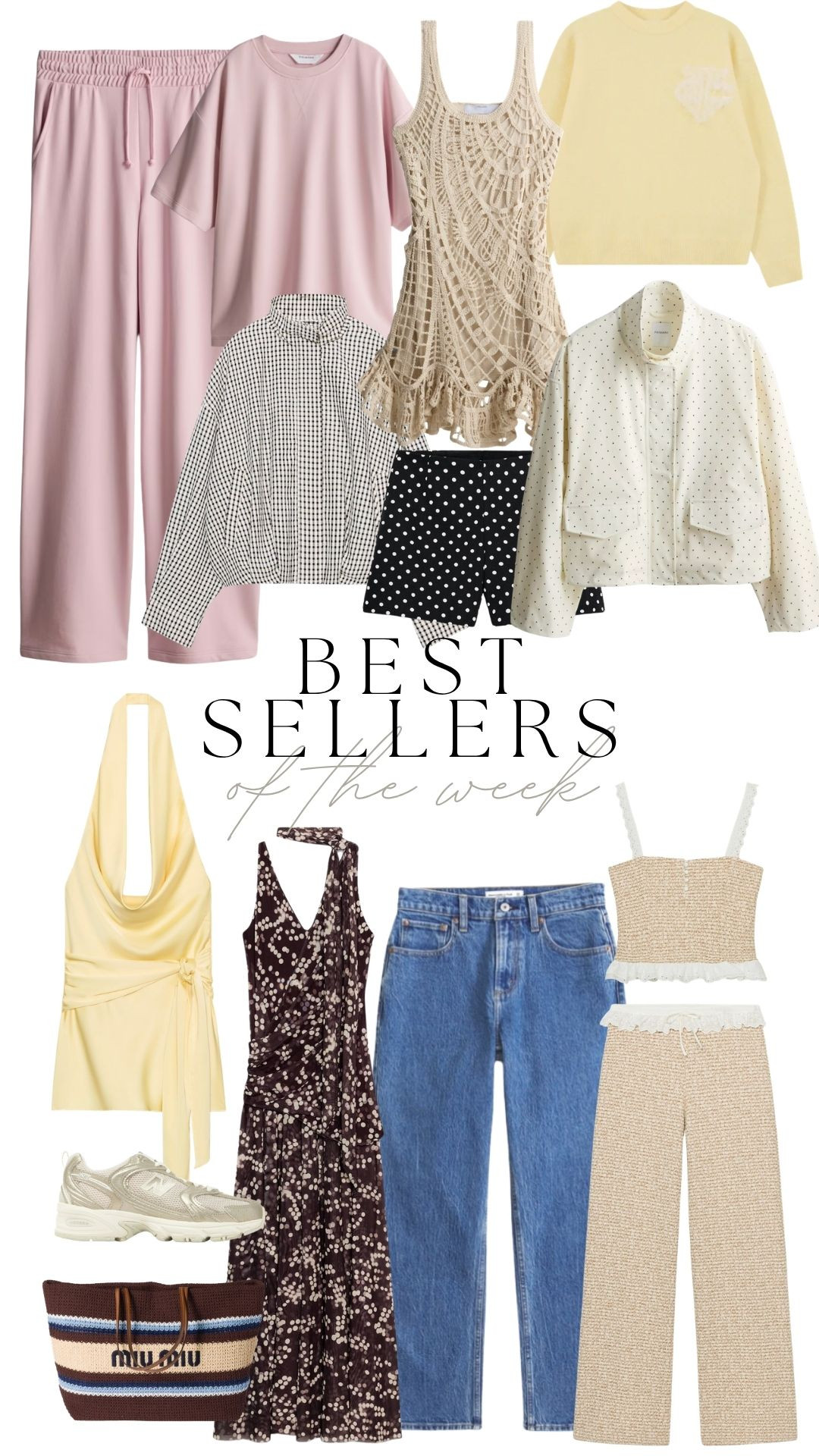 Best sellers of the week 🌷

Wardrobe Staples, Spring Style, Spring Fashion, Spring Outfit, Jeans, Co-ord Set, Zara, Maxi Dress, Loungwear Co-ord, Crochet Dress, Spring Jacket 

 #LTKuk #LTKspring #LTKeurope
