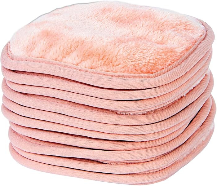 Eurow Reusable Makeup Remover Cloths, Soft Microfiber Face Towels for All Skin Types, Chemical-Fr... | Amazon (US)