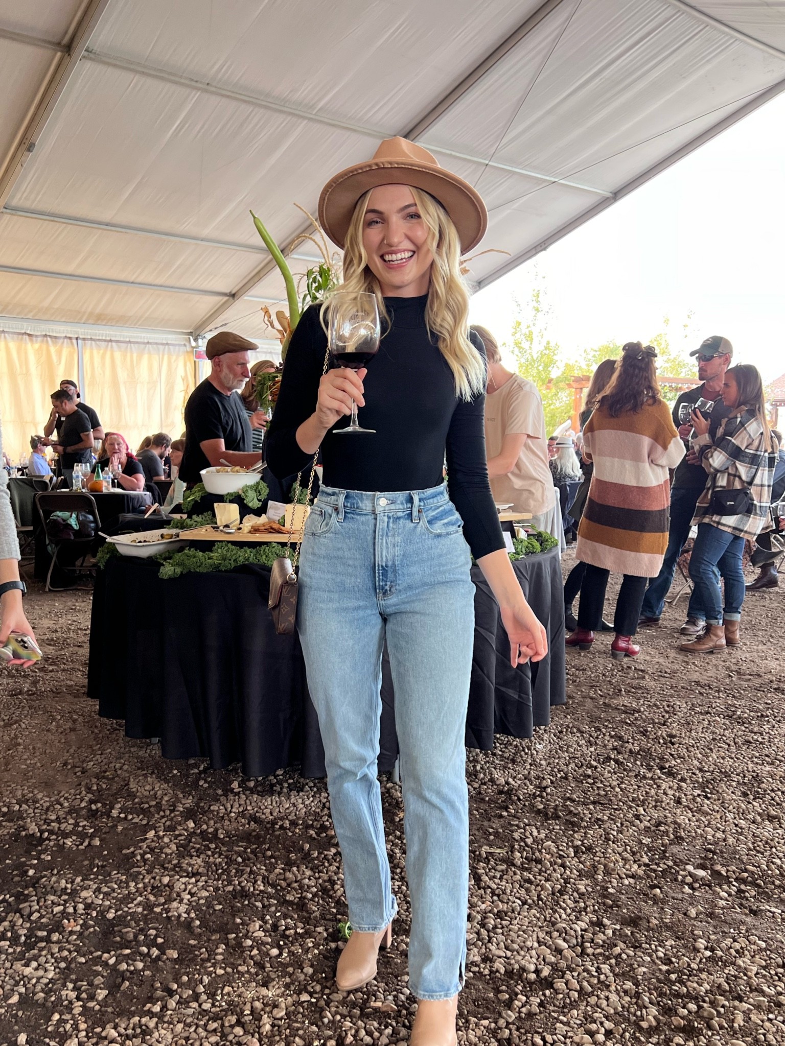 easy fall outfit! 🍂 wide brim hat, fall hat, fedora hat, adjustable hat, brown hat, black turtleneck, mockneck bodysuit, slim straight jeans, wide leg jeans, Abercrombie finds, A&F jeans, split hem jeans, wide leg pants, cute fall looks

#LTKunder50 #LTKSeasonal #LTKstyletip