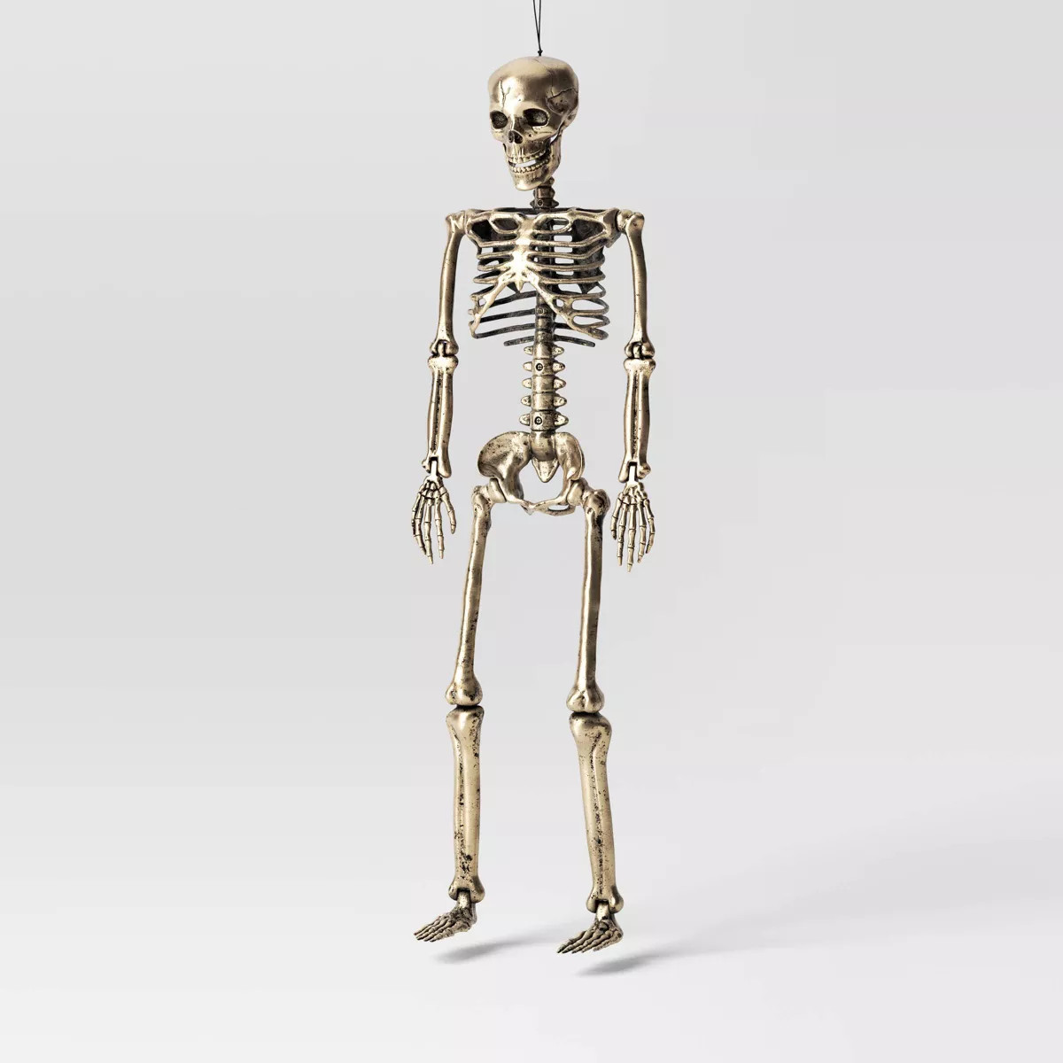 36" Skeleton Halloween Decorative Prop Champagne - Hyde & EEK! Boutique™ | Target