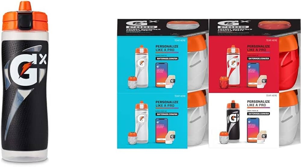 Gatorade Gx Bottle, Black+Gx Pods VP New (16ct) | Amazon (US)