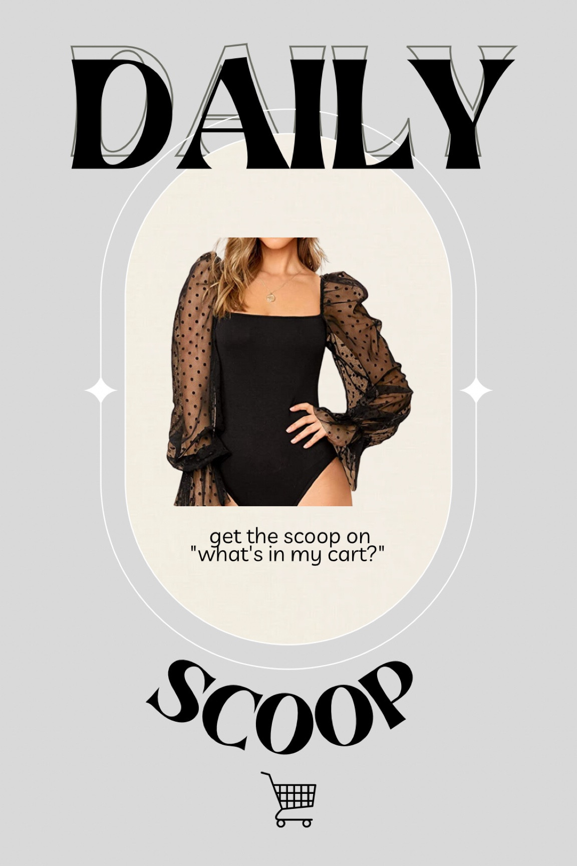 Daily Scoop! I ordered this polka dot sheer longsleeve bodysuit for my for my girls trip to Nashville! So cute for a potential night out outfit, ill let you know my thoughts when it comes in! 

#LTKbeauty #LTKfit #LTKFind