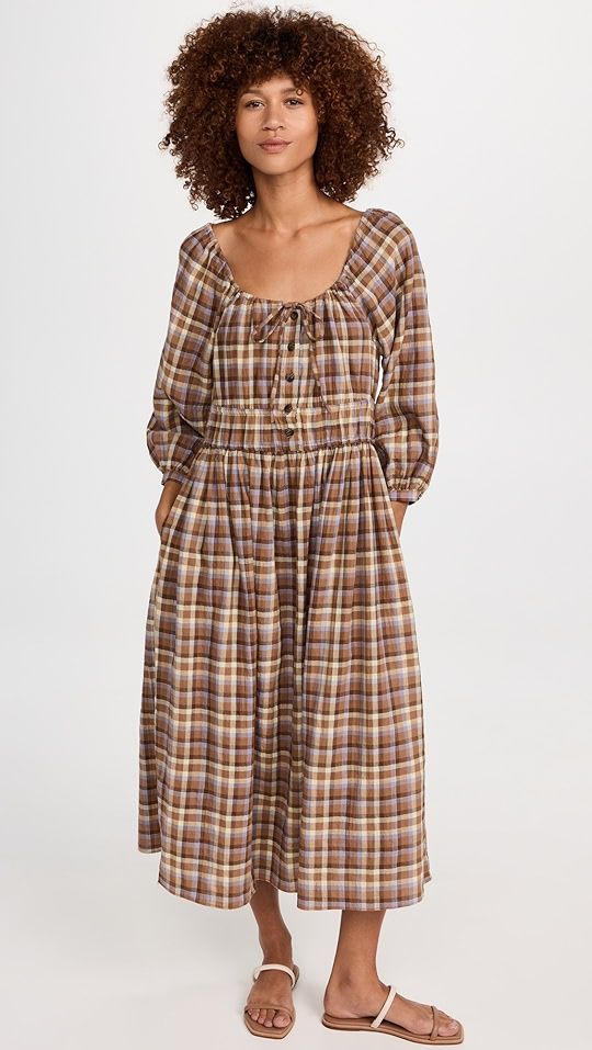 Indie Drawstring Midi Dress | Shopbop