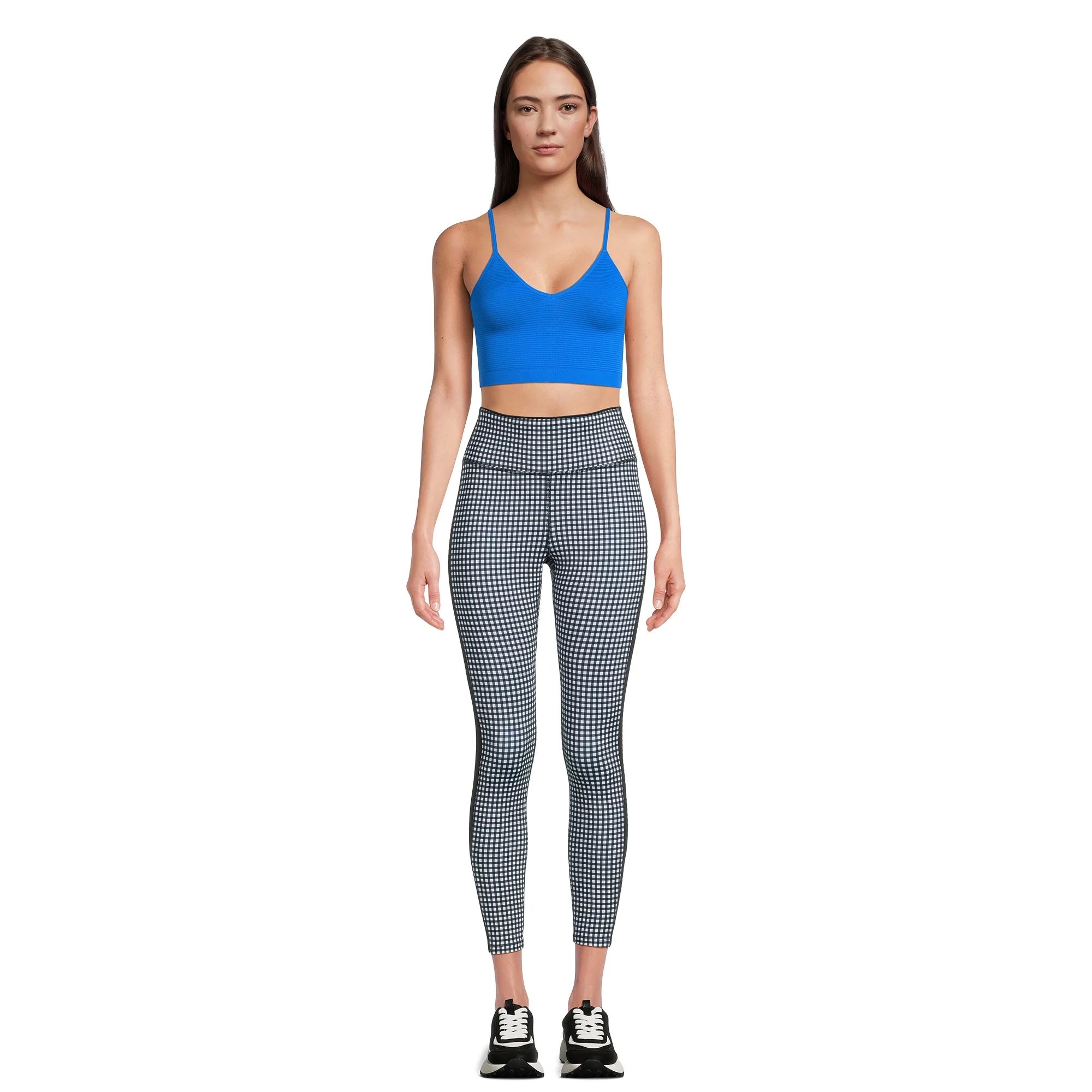 Avia Women's Cropped High Rise Court Leggings, 25" Inseam, Sizes XS-XXXL | Walmart (US)