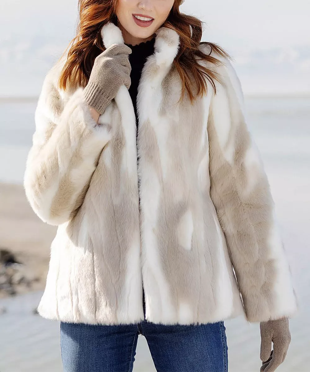 Beige Cream Faux Fur Winter curated on LTK