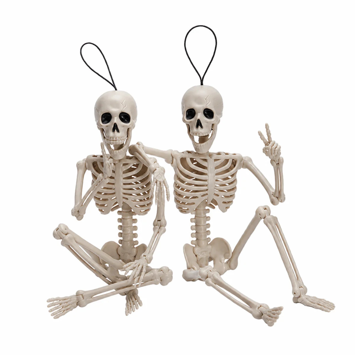 2PCS 16" Halloween Skeleton Decor | Wayfair North America