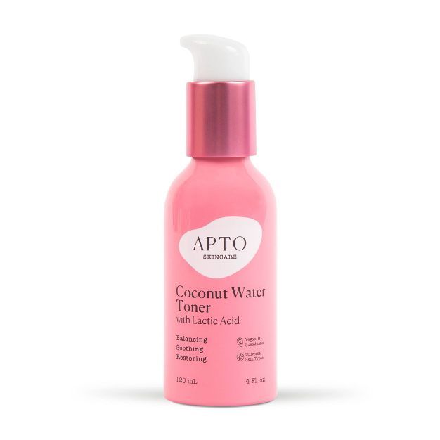 APTO Skincare Coconut Water Toner with Lactic Acid - 4oz | Target
