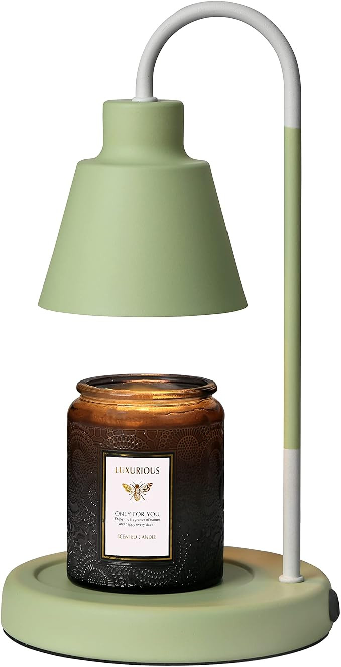 Softanzi® Candle Warmer Lamp for Scented Jar Candles with Timer Macaron Color Coffee Warmer Appl... | Amazon (US)