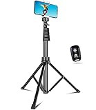 Sensyne 62" Phone Tripod & Selfie Stick, Extendable Cell Phone Tripod Stand with Wireless Remote ... | Amazon (US)