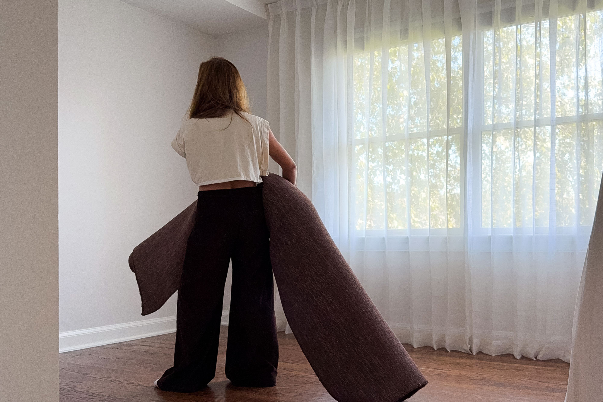 Just me, this rug, and a whole lot of zen. I love an empty room and a project waiting. 

 #LTKHome #LTKBeauty