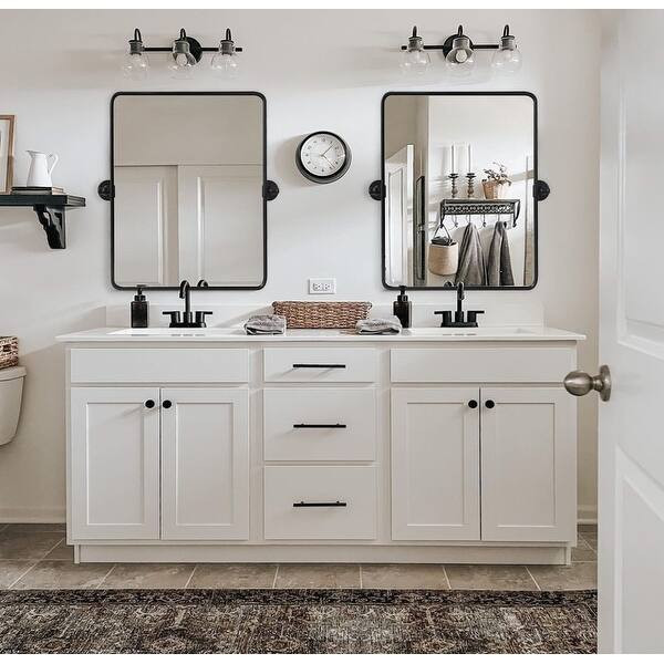 Woodvale Rectangle Metal Wall Mirrors | Bed Bath & Beyond