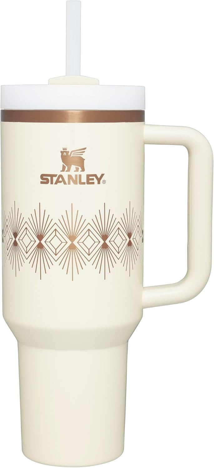 STANLEY Quencher H2.0 Tumbler with Handle and Straw 40 oz | Flowstate 3-Position Lid | Cup Holder... | Amazon (US)