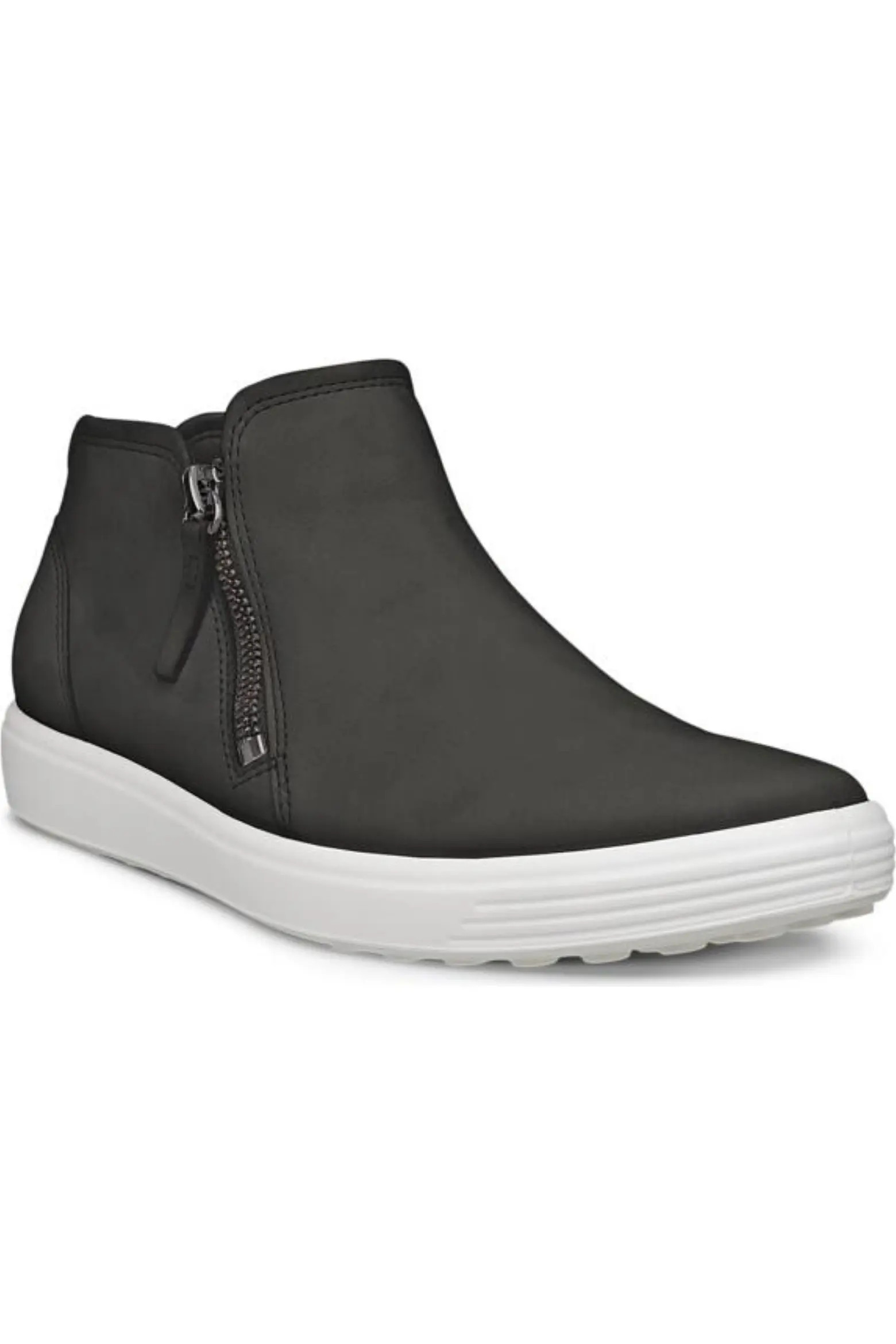 ECCO Soft 7 Mid Top Zip Sneaker (Women) | Nordstrom | Nordstrom