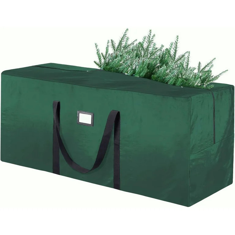 7.5 ft Christmas Tree Storage Bag , for Big Artificial Xmas Tree,Holiday Trees, Green (50*16*20in... | Walmart (US)