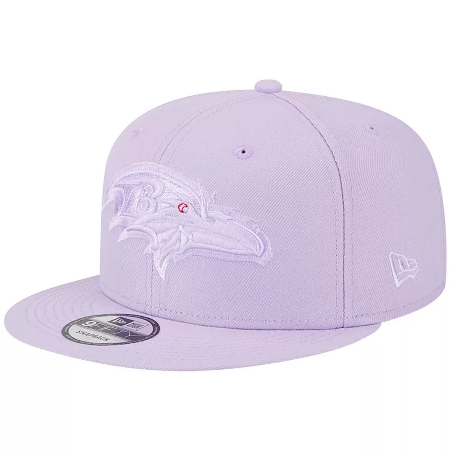 Baltimore Ravens New Era Color Pack 59FIFTY Fitted Hat - Pink