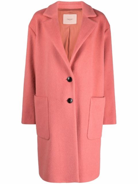 single breasted coat | Farfetch (UK)