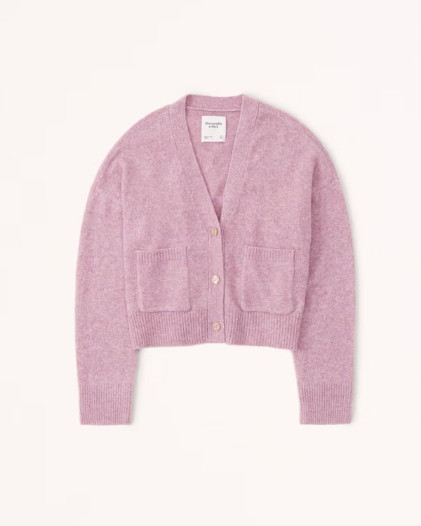 Women's Classic Short Cardigan | Women's New Arrivals | Abercrombie.com | Abercrombie & Fitch (US)