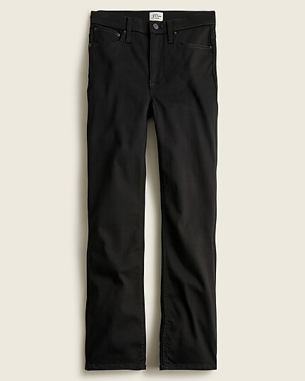 9" demi-boot crop jean in stay black wash | J. Crew US