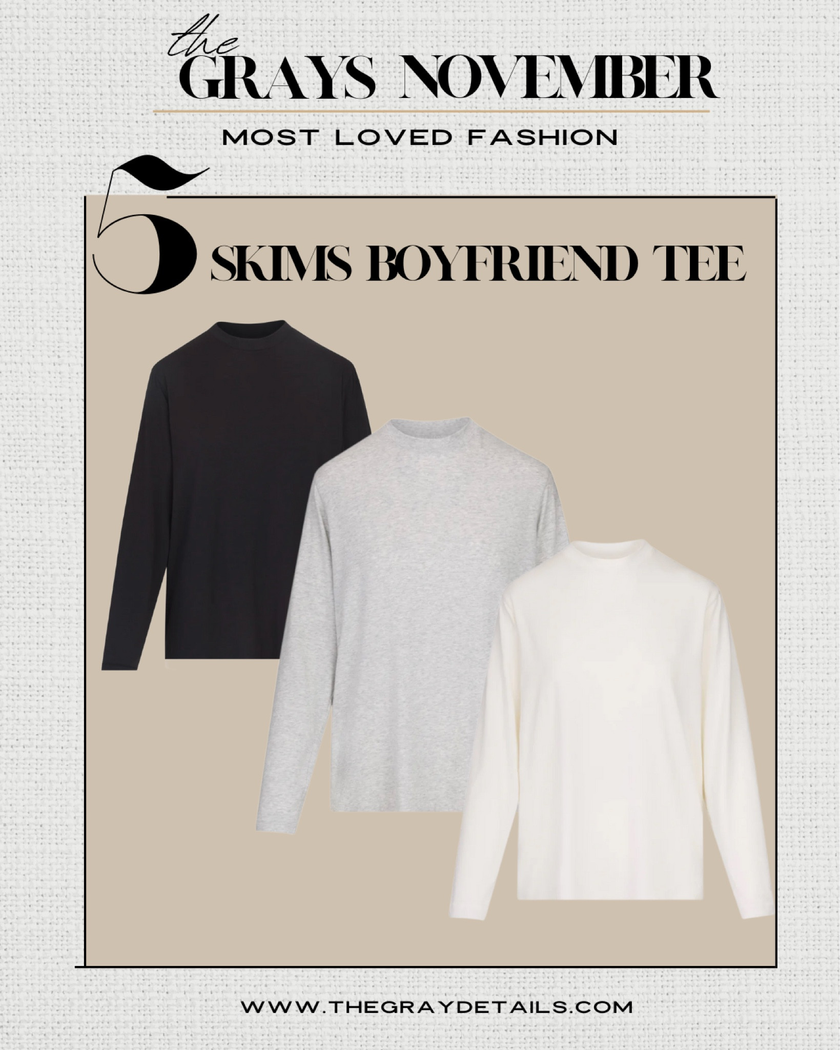 If your in need of a new long sleeve tee this skims one is my absolute favorite. I have it in all the colors and I’m short sleeve too! 

#LTKstyletip #LTKunder100 #LTKtravel