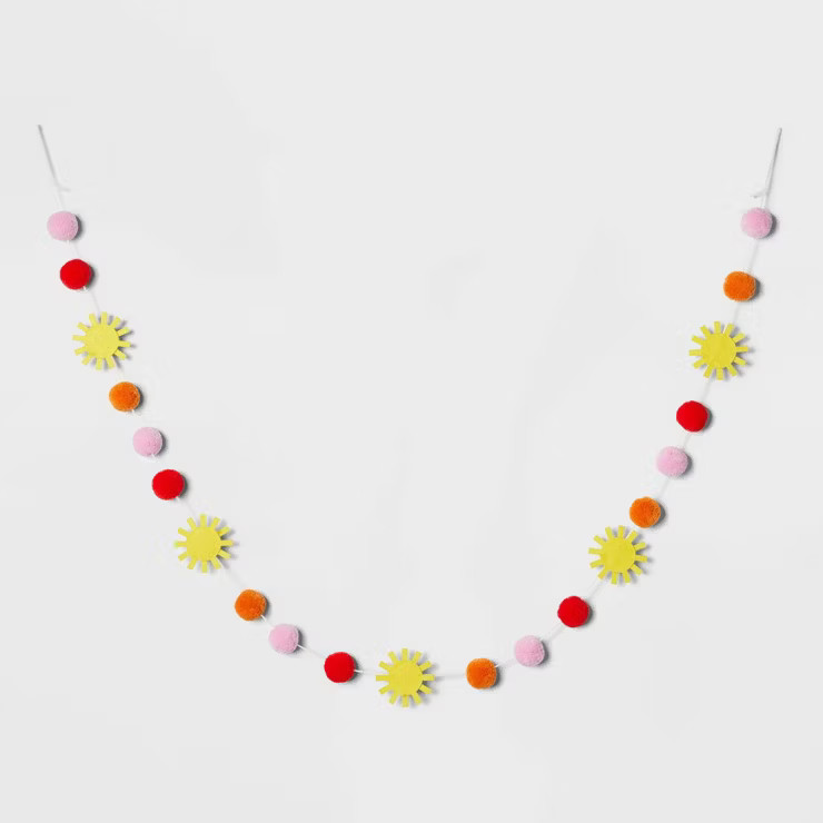Summer Pom Pom Garland - Sun Squad™ | Target