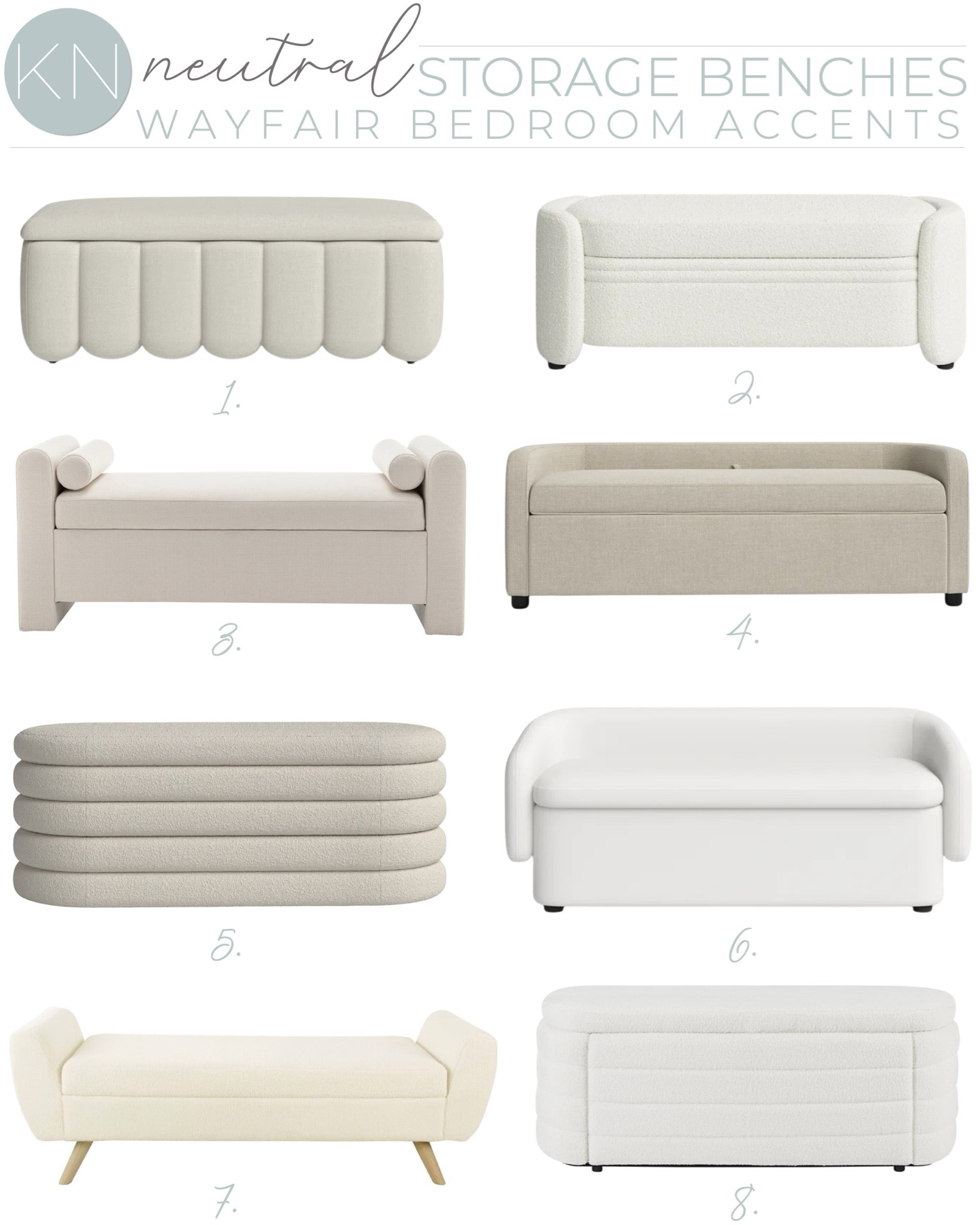 It’s a great time to shop for the home deals you’ve been searching for, like these versatile neutral storage benches. This is the ideal home decor item to add to any bedroom, because it will provide extra storage and seating. home decor bedroom decor neutral decor Wayfair find bed bench home storage upholstered bench#LTKStyleTip

#LTKHome