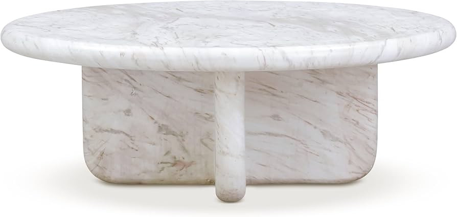 Tov Furniture Juju Marble 32" Short Coffee Table | Amazon (US)