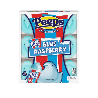 Peeps Easter Icee Blue Raspberry Chicks - 4.5oz | Target
