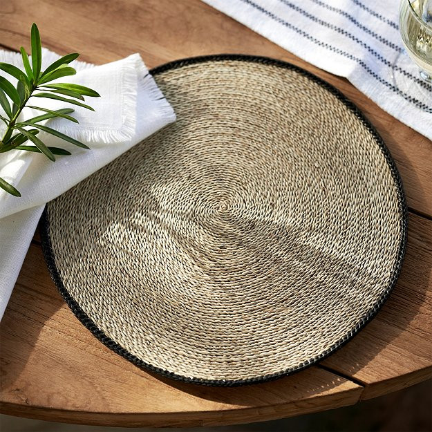 Woven Pandan Placemat | Picnicware | The  White Company | The White Company (UK)