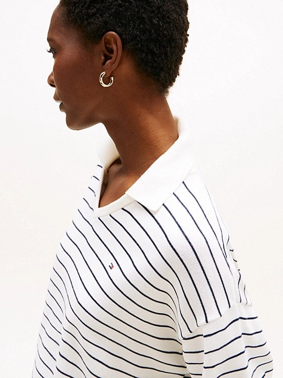 Jersey Polo Jumper | Tommy Hilfiger UK