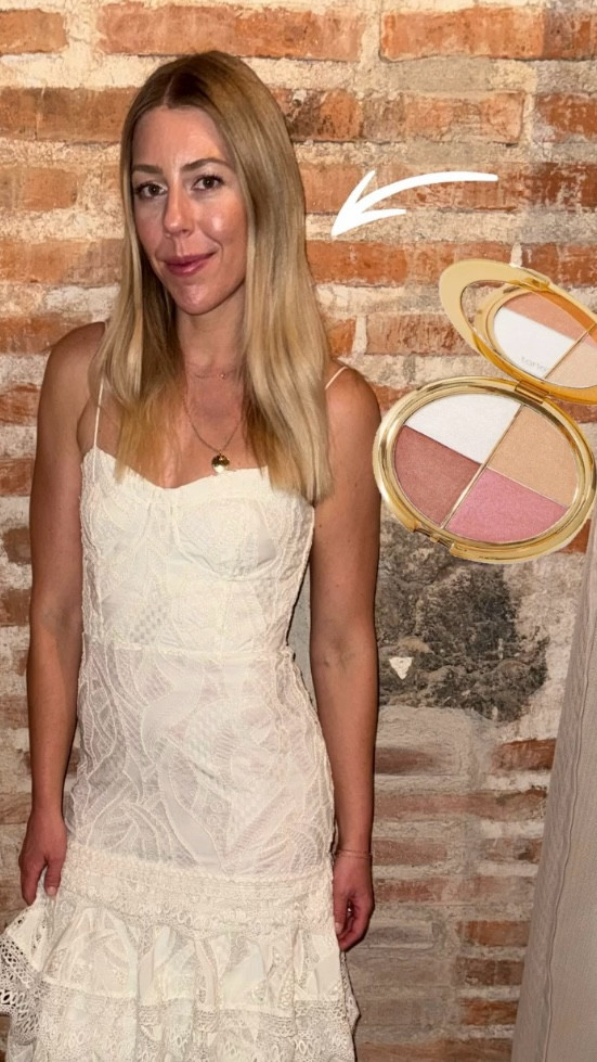 Sale alert! I’ve been getting so many questions on my social about what I use on my cheeks—Tarte Glow Wardrobe eye and cheek palette. It’s so easy and comes out with a beautiful instant glow up every time. At Ulta right now, use code CHEER and get $10 off $40 of qualifying Tarte purchases!

#momstyle #highlighter #glowup #momfashion #wedding #weddingguest #contour#popofcolor #explorepage #fyp #foryou 

#LTKFindsUnder50 #LTKBeauty #LTKSaleAlert