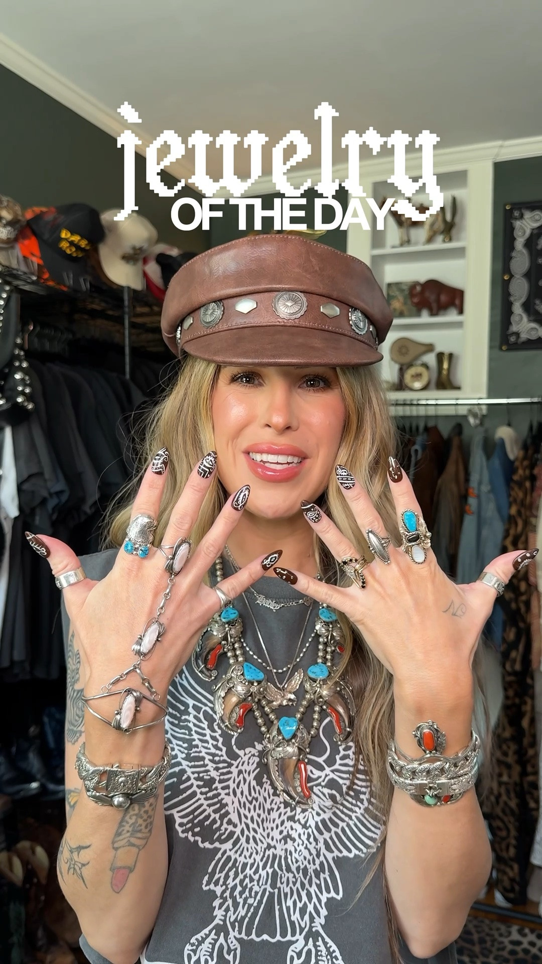 Linked what I could! Head to my IG for my fav whatnot jewelry sellers! 
Tank opens for preorders tomorrow! www.nodresscode.store