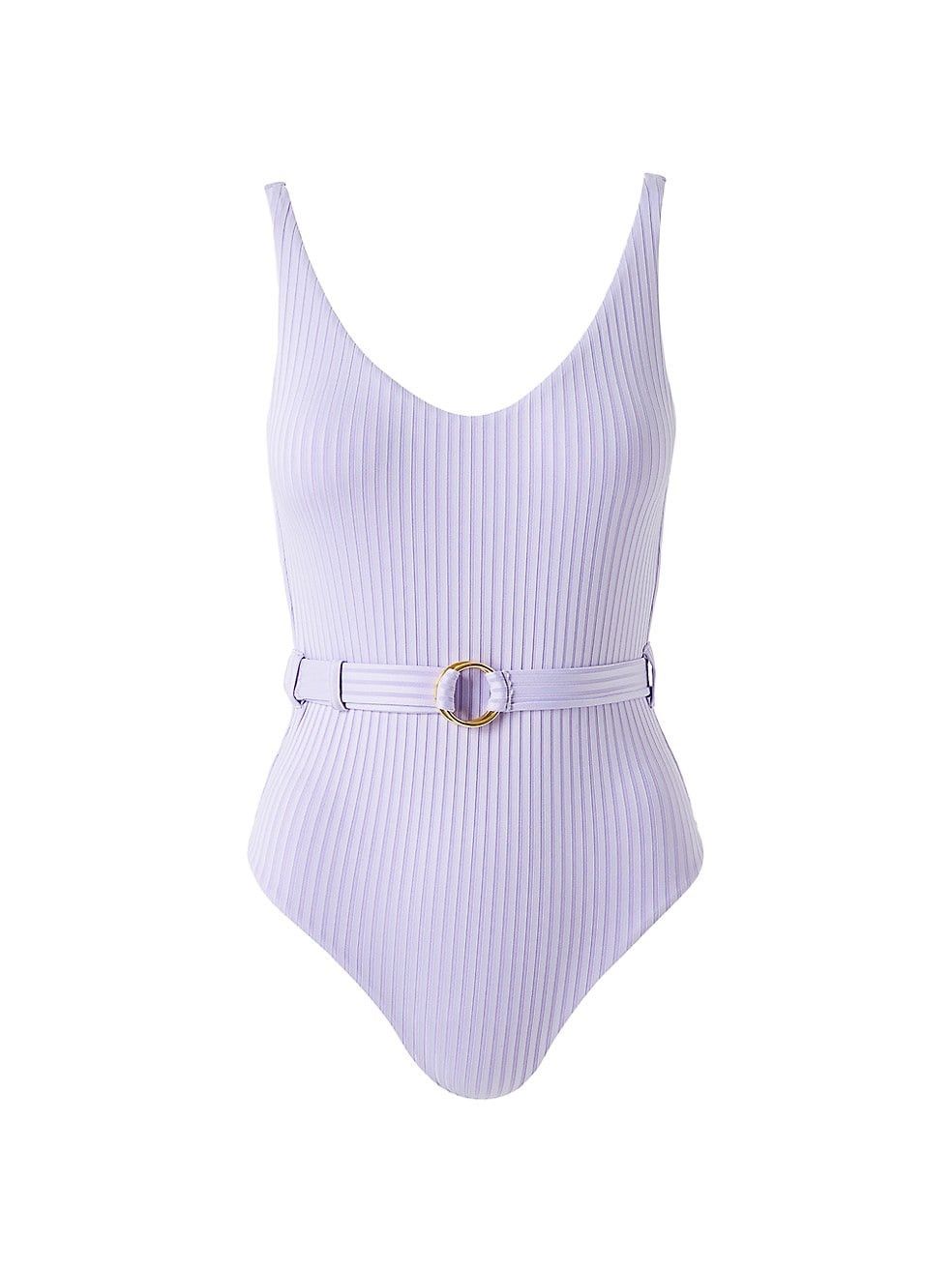 St Tropez Belted Swimsuit | White Swimsuit | Bride Swimsuit | #LTKwedding #LTKswim | Saks Fifth Avenue