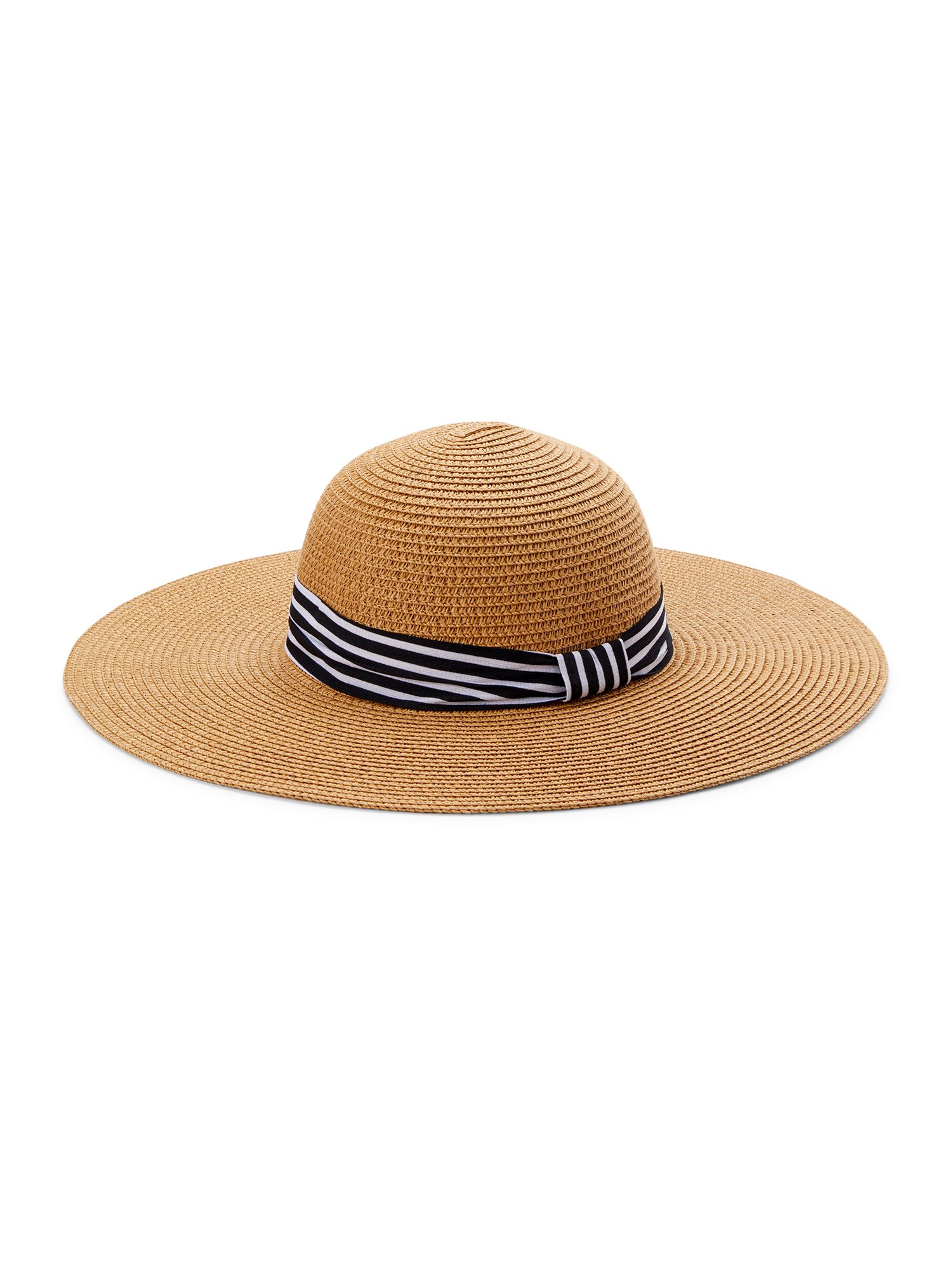 Time and Tru Floppy Hat w/ Stripe Trim | Walmart (US)