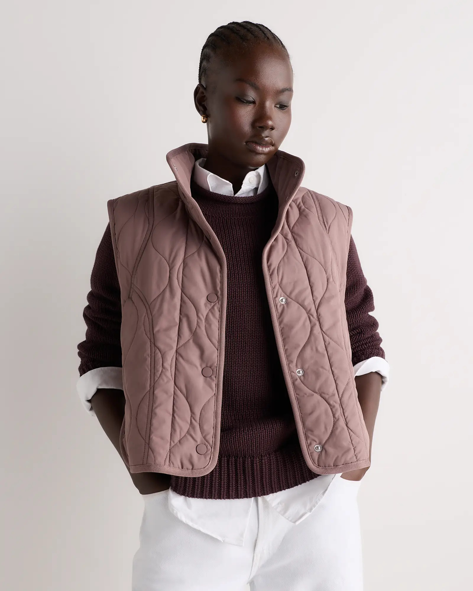 Featherless Quilted Puffer Vest | Quince