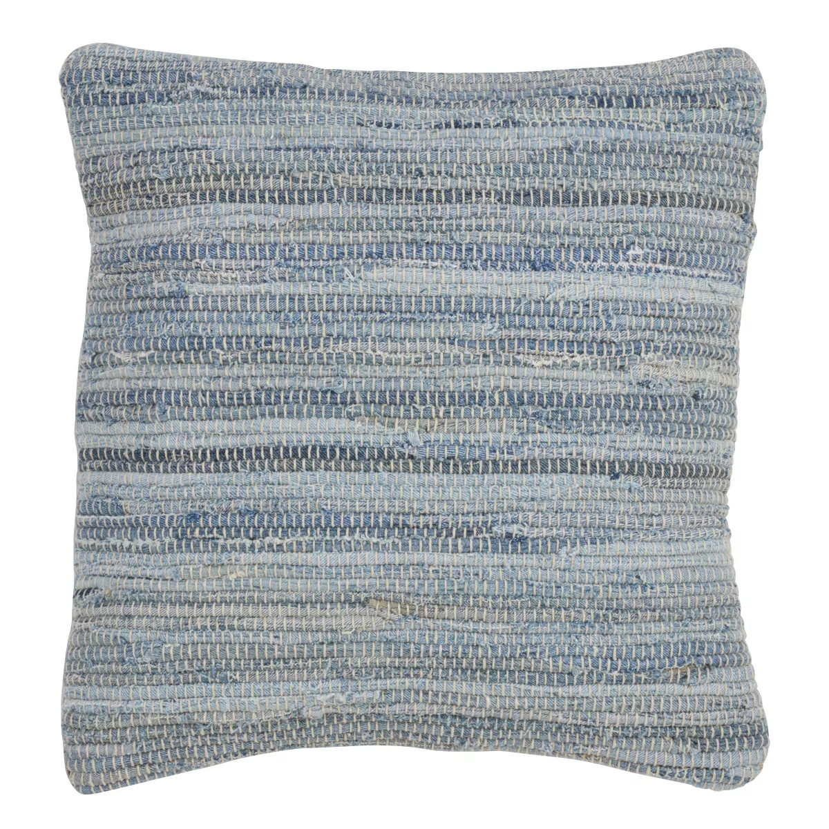 Oversize Down Filled Denim Chindi Throw Pillow - Saro Lifestyle | Target
