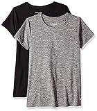 Amazon Essentials Women's Tech Stretch Short-Sleeve Crewneck T-Shirt, Pack of 2 | Amazon (US)