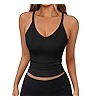 Trendy Queen Womens Racerback Ribbed Tank Tops Soft Stretch V Neck Workout Casual Tops Summer Sle... | Amazon (US)