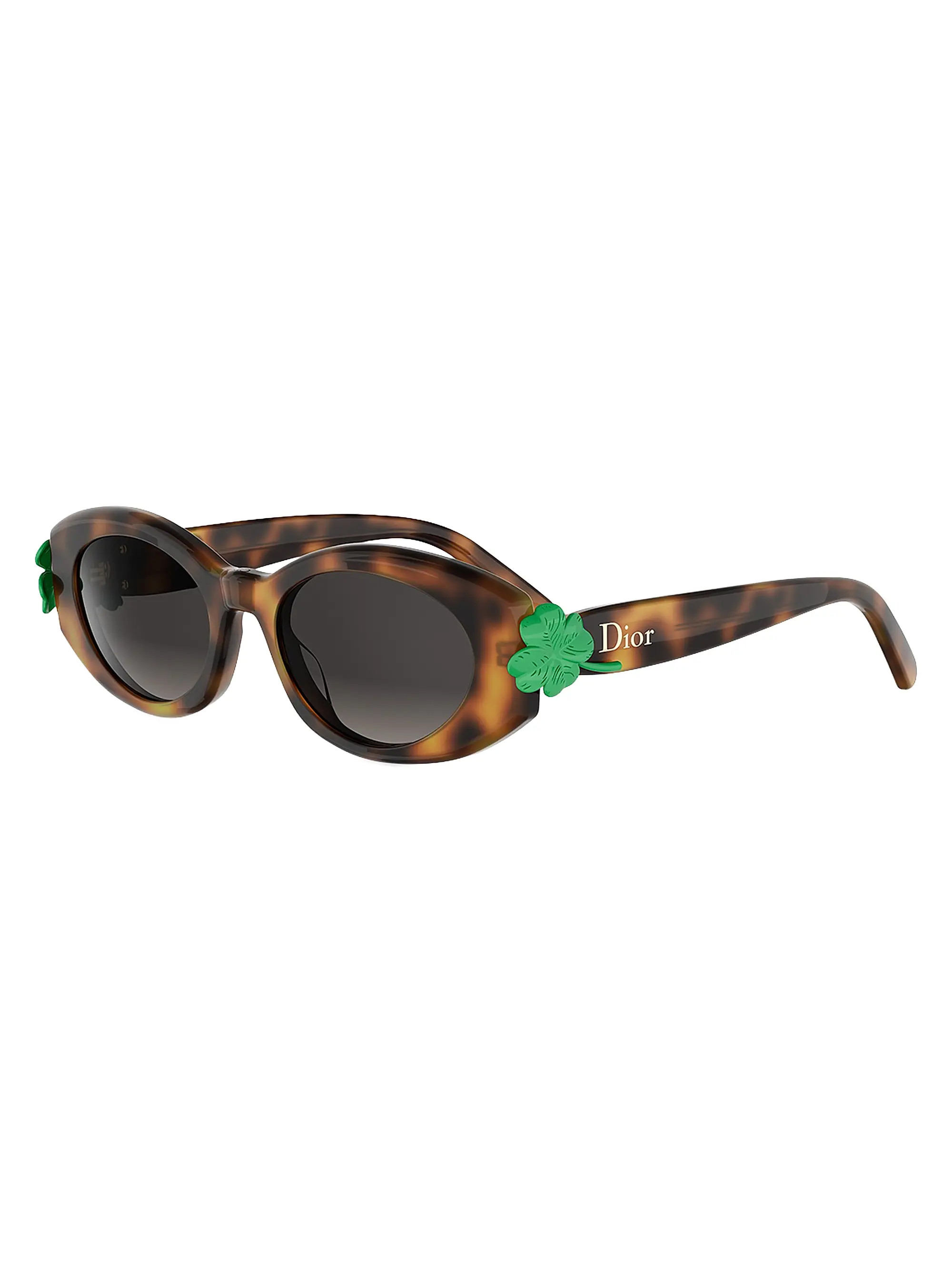 Dior DiorClover B1l 52MM Oval Sunglasses | Saks Fifth Avenue | Saks Fifth Avenue