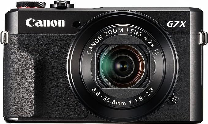 Canon PowerShot Digital Camera [G7 X Mark II] with Wi-Fi & NFC, LCD Screen, and 1-inch Sensor - B... | Amazon (US)