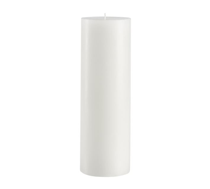 Unscented Wax Pillar Candles | Pottery Barn (US)